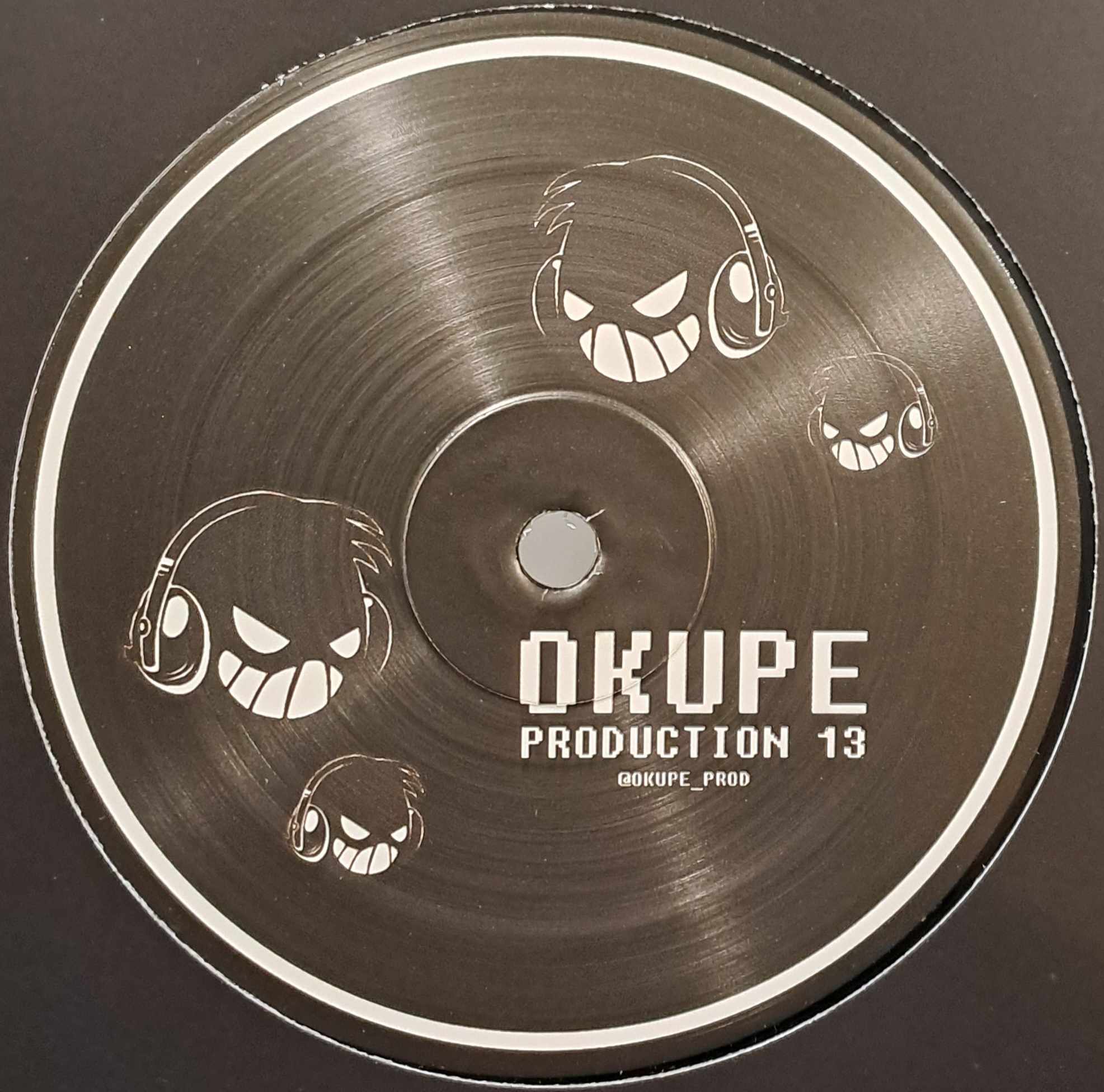 Okupe 13 RP (dernières copies en stock) - vinyle freetekno